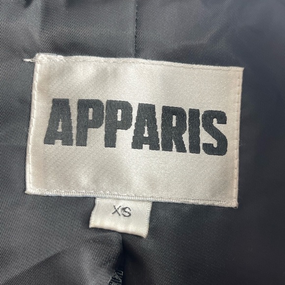 APPARIS Animal Print Leopard cheetah Faux Fur Fleece Teddy Jacket size xs - Picture 2 of 15